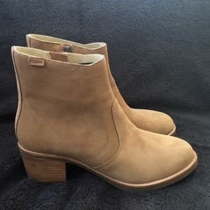 Caramel Suede Roots Liberty Boot